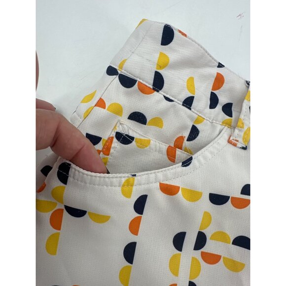 Slazenger Womens Geo Skort Size 10 Stretch Multicolor Built-In Shorts Lightweigh - Picture 5 of 7